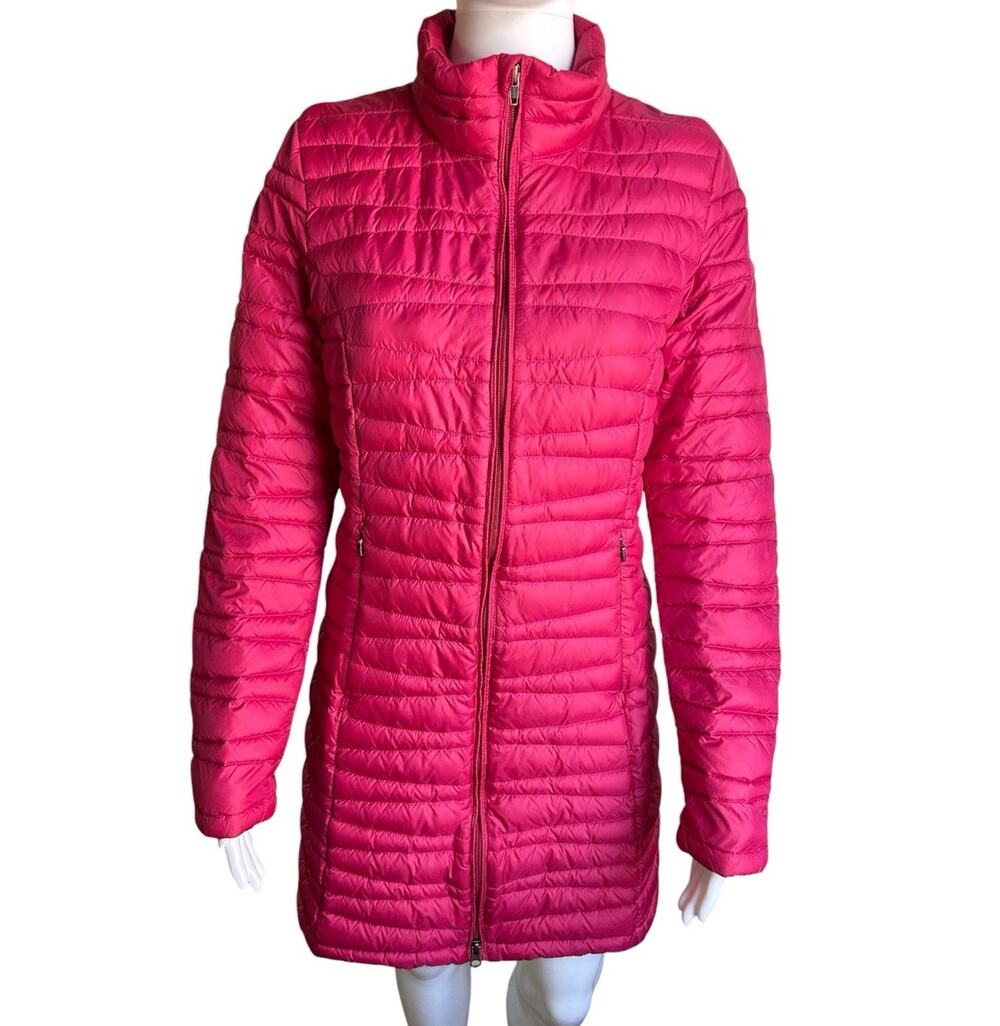 Patagonia Fiona Down Parka Women’s Small Pink Lightweight Puffer Coat 28358
